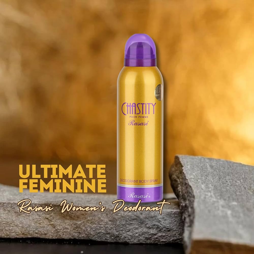 Rasasi Chastity deodorant spray 200ml for her
